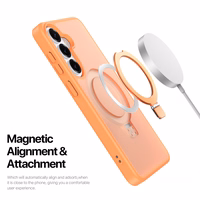 Korpuss Dux Ducis Yind Magnetic Stand Samsung S947 S26 Plus oranžs