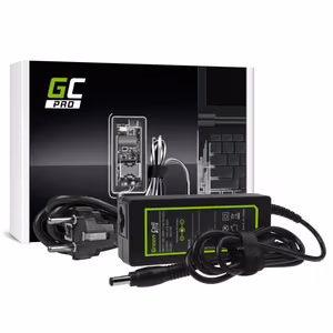 Green Cell AD25P strāvas adapteris iekštelpām 65 W, melns