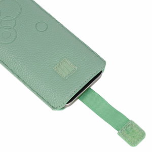 WONDER Deko Pouch Maciņš (Size XXL) Samsung S25 Ultra/S24 Ultra/M35/M23/A16 5G/Xiaomi Sarkansmi 14C zaļš
