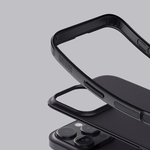 Nillkin Super Frosted Shield Pro vāciņš iPhone 16 Pro Max - melns