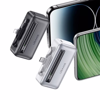 USAMS portatīvais lādētājs 4500mAh USB-C/Lightning 20W PD Fast Charge sudraba XB Series 4K5CD23302 (US-CD233)