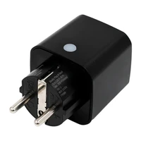 Shelly Plug PM Gen3 Matter 13A viedā kontaktligzda, melna