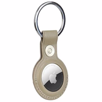 Audi Sintētiskās ādas AirTag apvalks - bēšs