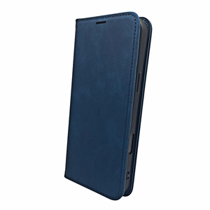 Smart Suede maciņš Honor 600 / Honor 600 Pro tumši zils
