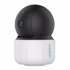 Uniarch UHOS3EM3 3 MP iekštelpu grozāmā un noliecamā Wi-Fi kamera ar divvirzienu audio