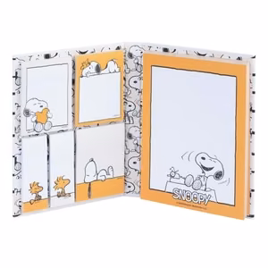 Snoopy Lazy Days A6 līmlapiņu komplekts, 6 bloki