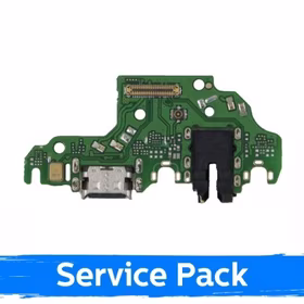 Charging Port Saderīgs ar Huawei P40 Lite Ar Flex / Plata Original (Service Pack)