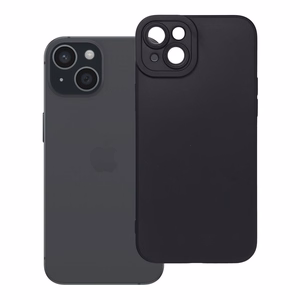 Maciņš iPhone 15 PLUS Matt 2.0 melns