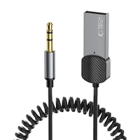 Tech-Protect UltraBoost audio adapteris mini jack 3.5mm (tēviņš) / Bluetooth - pelēks