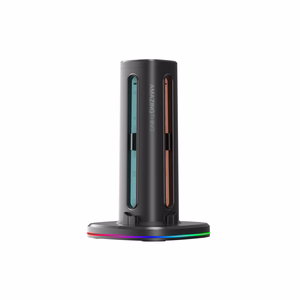 AmazingThing Thunder Pro PlayDock lādētājs Nintendo Switch 2 kontrolieriem - melns