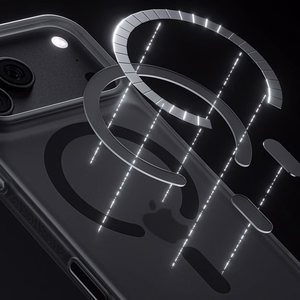 Melns Benks Magnetic Lucid Armor Pro kevlara vāciņš ar metāla rāmi (C.K.PC.AP.BK.0073), paredzēts iPhone 18 Pro Max / iPhone 17 Pro Max ar Camera Control pogu