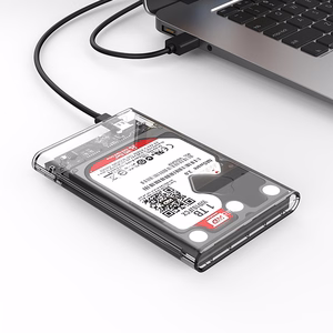 Orico 2139C3 2,5" HDD/SSD USB-C 5Gb/s diskdzinis - caurspīdīgs