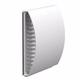 Curved Rain Shield priekš Single Room Energy Recovery Ventilator, Plastic