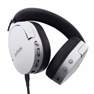 Trust GXT 491W FAYZO vadu un bezvadu spēļu austiņas USB Type-C Bluetooth melns, balts