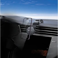 FORCELL F-GRIP MagFlex magnētiskais auto turētājs priekšējā stiklā un panelī, saderīgs ar MagSafe, melns