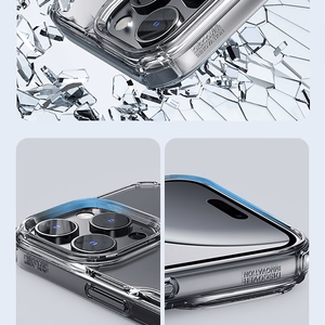 Nillkin Nature Pro vāciņš iPhone 16 Pro Max - caurspīdīgs un balts
