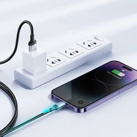 Joyroom Extraordinary Series A10 Lightning / USB-C PD 20W kabelis 1.2 m - melns