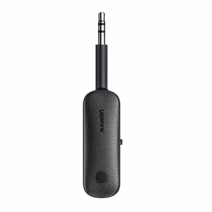 Ugreen Bluetooth uztvērējs-raidītājs mini jack 3.5 mm melns (CM403)