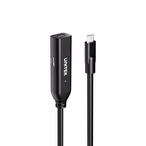Kabelis - UNITEK U1335ABK01 USB-C - 2x USB-C, 5 m
