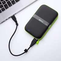 Silicon Power Armor A60 external hard drive 1000 GB melns