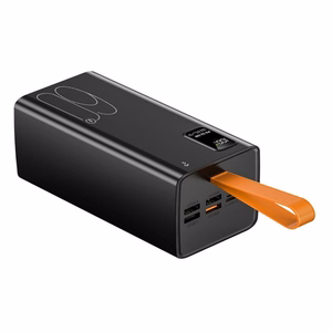 External akumulators Power Bank Reach RR-H40B 22.5W 60000mAh melns