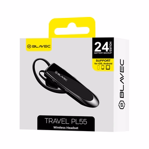 Blavec Bluetooth Headset Travel PL55 Multipoint (BHPL55-B) black