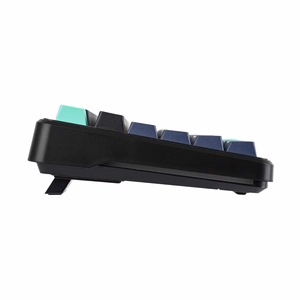 AULA Gasket F87 Pro tastatūra melna ciāna zila GrayWoodV4 RGB