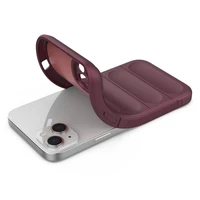 Magic Shield Case viedtālruņa apvalks iPhone 14 Plus elastīgs bruņots apvalks bordo