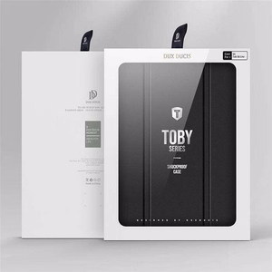 DUX DUCIS apvalks TOBY ar zīmuļa turētāju SAMSUNG Tab S6 Lite (P610/P613/P615/P619) melns