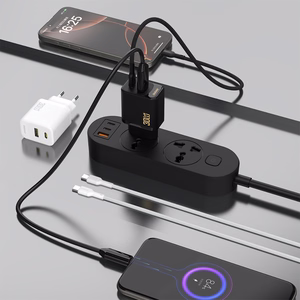 Dudao A27TEU PD 30W GaN USB-A USB-C Wall Lādētājs - Melns