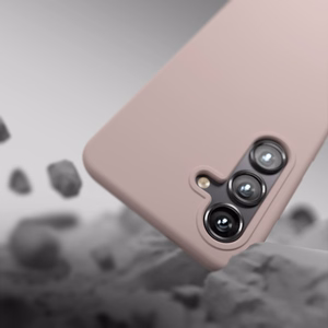 Etteri Silikona Mag maciņš priekš Samsung Galaxy A37 5G gaiši rozā