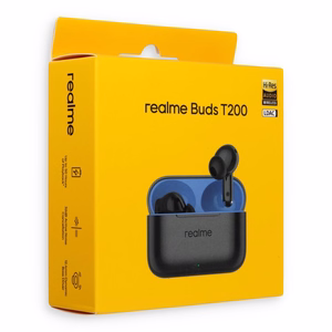 Bezvadu austiņas Realme Buds T200 mistiski pelēkas