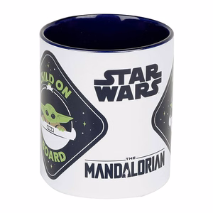 Star Wars The Mandalorian Baby Yoda keramikas krūze dāvanu kastē, 300 ml
