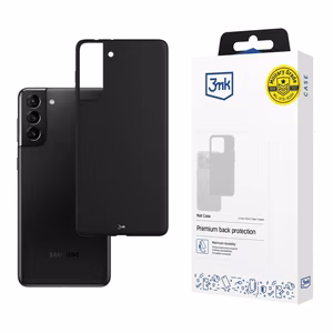 Samsung Galaxy S21 5G - 3mk matēts apvalks melns