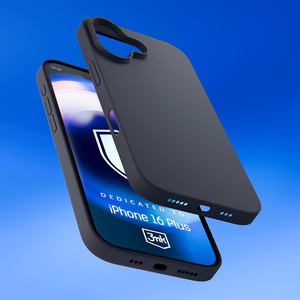 3mk Hardy Silicone MagCase viedtālruņa apvalks iPhone 16 Plus - pelēks