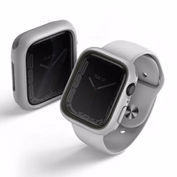Uniq Moduo viedtālruņa apvalks Apple Watch 4/5/6/7/8/SE/SE2 40/41mm - krīta pelēks
