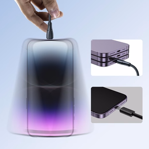 Joyroom Surpass Series A11 USB-A / Lightning 2.4A kabelis 2 m - melns