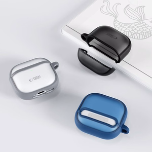 Tech-Protect Slim Hook viedtālruņa apvalks AirPods 4 - melns