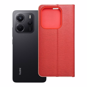 Флип-чехол для Xiaomi Redmi NOTE 14 5G Luna Book Gold красный