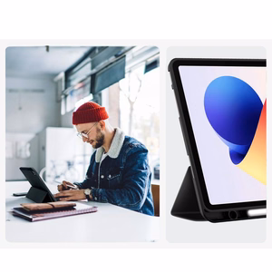 TechProtect SmartCase Pen macins priekš Xiaomi Poco Pad M1 / Redmi Pad 2 Pro 12.1 - Melns