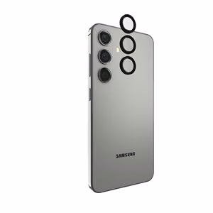 Защитное стекло Case-Mate Aluminum Ring Lens Protector для объективов камеры Samsung Galaxy S24, чёрное