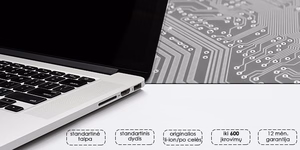 Klēpjdatora akumulators A1406 un A1495 modeļiem, 4900 mAh, Premium