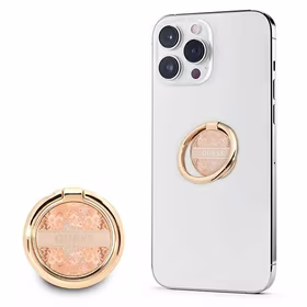 GUESS gredzenveida statīvs GURSHHFLG zelta-balts