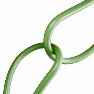 Puro ICON USB-C - USB-C kabelis 1.5m - zaļš