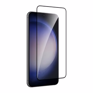 Puro rūdīts stikls ar melnu ietvaru Samsung Galaxy S25 / S24