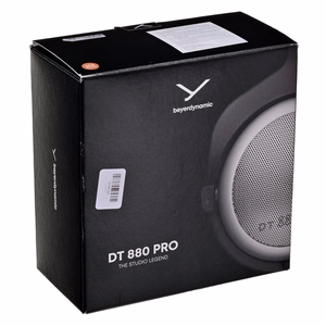 Beyerdynamic DT 880 PRO – studijas austiņas, daļēji atvērta tipa, melnas/sudraba (490970)