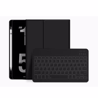 Tech-Protect SC Pen + Keyboard viedtālruņa apvalks ar klaviatūru iPad 10.9" 2022 - melns