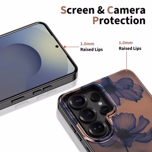 Tech-Protect Lamano MagSafe Maciņš for Samsung Galaxy S26 Ultra - brūns and violets