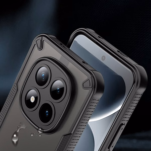 Tech-Protect izturīgs aizsargvāciņš priekš Xiaomi Poco M8 Pro / Xiaomi Redmi Note 15 Pro+ 5G - Melns