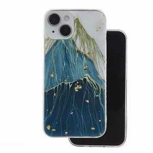 Gold Glam viedtālruņa apvalks Samsung Galaxy A34 5G kalns